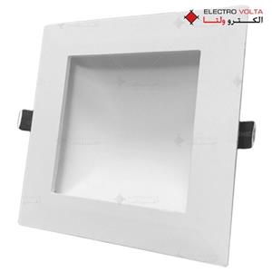 چراغ سقفی لوتوس فریم مربع 12وات رنگ نور آفتابی برند 4M
