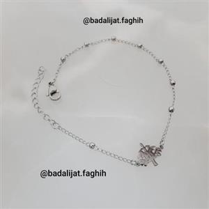 پابند استیل رنگ ثابت با  آبکاری طلا سبک و راحت