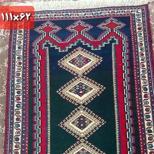 گلیم سیرجان  دستبافت  با جنس کرک وپشم رنگ گیاهی