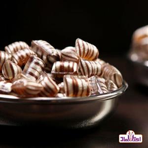 آبنبات اطلسی 250 گرمی اعتماد  کاکائویی و تازه