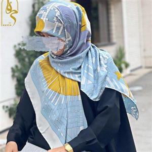 روسری ابریشم زنانه و دخترانه . روسری ابریشم کجراه .  روسری ابریشم توییل . روسری قواره 140 . روسری طرحدار . روسری مجلسی