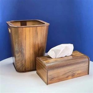 سطل و جادستمالی چوبی