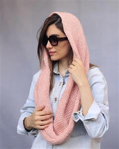 شال گرم زنانه برند اکسسورایز رنگ مشکی سفید