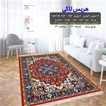 گلیم فرش کاشان طرح هریس لاکی 6متری