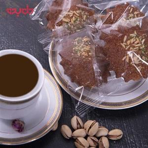 کیک یزدی دل بده (یک کیلو)با بسته بندی بهداشتی