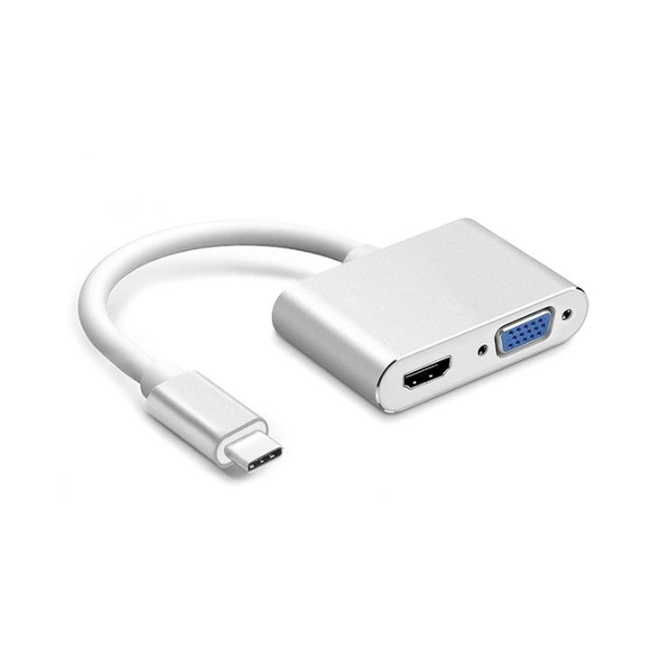 U2 USB-C TO HDMI and VGA Adapter
