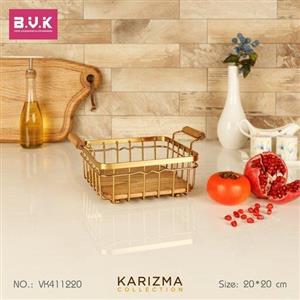 سبد مربع کوچک بی وی کی کاریزما طلایی