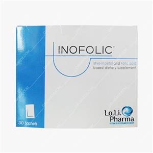 پودر خوراکی اینوفولیک لو لی فارما 30 ساشه Lo Li Pharma Inofolic Dietary Supplement Sachet 