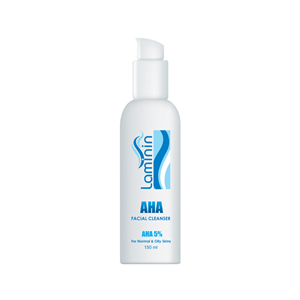 ژل شستشوی صورت حاوی 5% AHA لامینین مناسب پوست های معمولی و چرب 150 میلی لیتر Laminin AHA 5% Facial Cleanser 150 ml