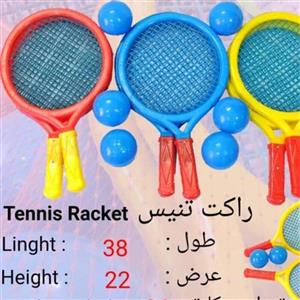 راکت تنیس پلاستیکی