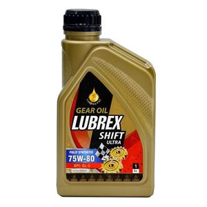 روغن گیربکس خودرو لوبرکس مدل Shift Ultra 75w80 حجم 1 لیتر Lubrex Shift Ultra 75w80 Gearbox Oil 1L