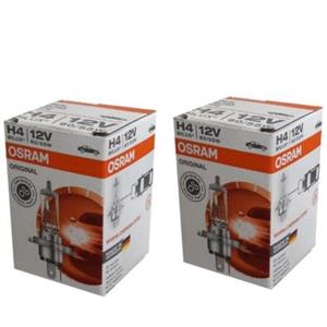 دو عددلامپ هالوژن جلو خودرو H7 اوسرام  اصلی ساخت آلمان  12V 55W (دو فیش پرشیایی)با ضمانت اصالت کالا