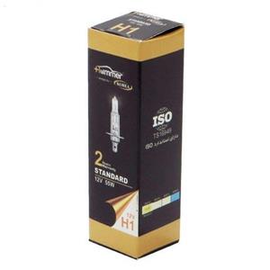دو عددلامپ هالوژن H1 هامر  اصلی ساخت کره12V 55W (تک فیش) با ضمانت اصالت کالا