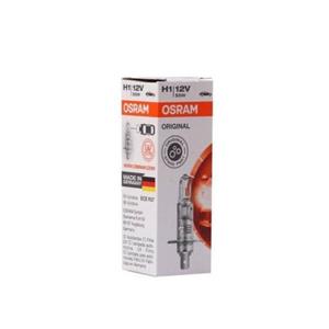 دو عددلامپ هالوژن H1 اوسرام اصلی ساخت آلمان12V 55W (تک فیش) با ضمانت اصالت کالا