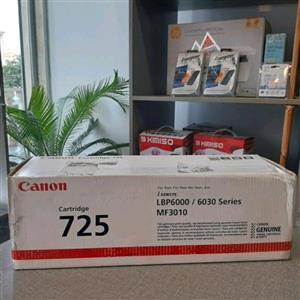 کارتریج کانن مدل 725مشکی اورجینال فابریکی،Canon 725 laser cartridge