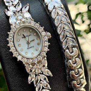 ساعت مچی زنانه و دخترانه رویال کرون استیل اصلی. ROYAL CROWN