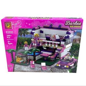 لگو خانه باربی 700 قطعه برند BT سایز بزرگ