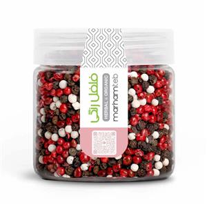 دانه فلفل ترکیبی چند رنگ100 گرم (بسیار معطر)