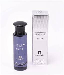 عطر ادکلن مردانه سناتور سیلور نقره ایی 30میل جانوین