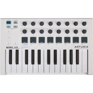 کیبورد و میدی کنترلر آرتوریا مدل MiniLab MKII Black Edition Arturia MiniLab MKII Black Edition Midi Keyboard and Controller