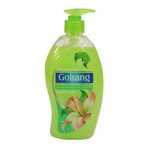 مایع دستشویی صورتی گلرنگ مقدار 500 گرم Golrang Pink Handwashing Liquid 500g