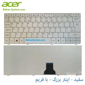 کیبورد لپ تاپ ایسر مدل Aspire One ZA3 Acer Aspire One ZA3 Notebook Keyboard