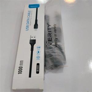 کابل تبدیل USB به لایتنینگ وریتی مدل  CB 3137i طول 1 متر