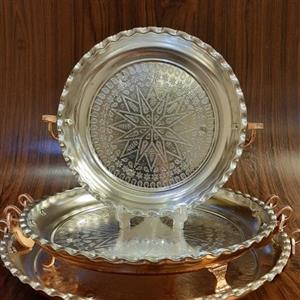 دیس مسی طرحدار پایه دار قطر 38