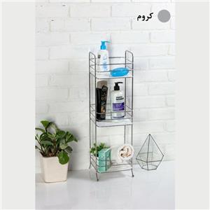 قفسه حمام کنتراست مدل ایستاده 3 طبقه رنگ بندی