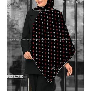 روسری نخ ترک زمینه طرحدار