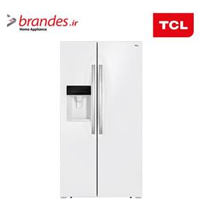 یخچال فریزر ساید بای ساید تی سی ال TCL TRF-651Wex White Refrigerator Freezer TCL TRF-651WEXM S  Refrigerator Freezer