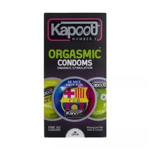 کاندوم خاردار کاپوت مدل Orgasmic بسته 12 عددی