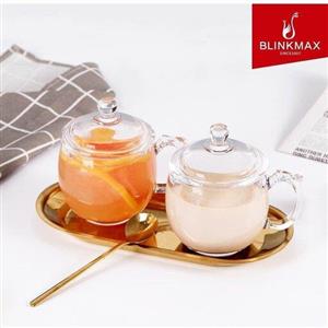 فنجان درب دار دمنوش بلینک مکس کد 809 بسته 2 عددی