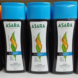 شامپو گیاهی آسارا مناسب برای موهای معمولی 