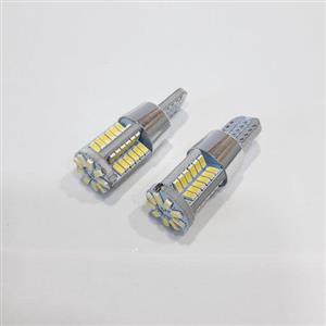 اس ام دی چراغ سکن  یا همان چراغ کوچیک خودرو 2/5 وات 57 تایی رنگ یخی ( سفید) در بسته بندی 2 عددی