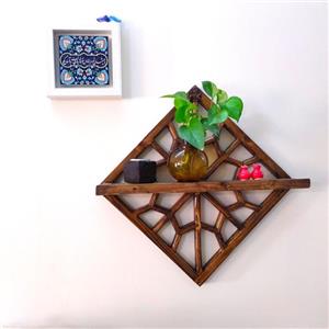 شلف گره چینی طرح لوزی