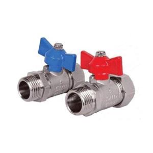 شیر کلکتوری یک سر کوپلی 1/2*20 ایران پایپ استاندارد