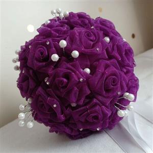 دسته گل روبانی عروس 1
