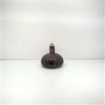 بطری کوچک بلور دست‌ساز ایرانی با درب چوب پنبه ای
