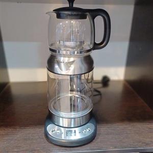 چایساز روهمی آ ای سی AEC  TM300 صفحه دیجیتال کتری و قوری پیرکس