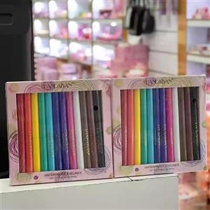 خط چشم ماژیکی مدادرنگی 12تایی هندیان پک 12عددی