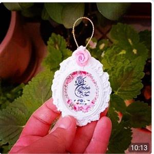 گیفت عروسی با گل روبانی