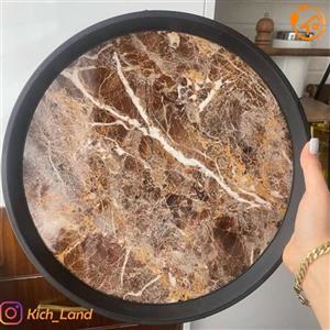 سینی پذیرایی طرح سنگ