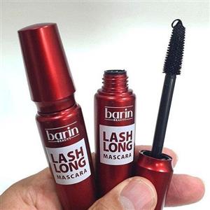 ریمل Barin  Beauty  مدل LASH CURL  رنگ مشکی با پوکه قرمز / برس ژله ای * مقاوم در برابر آب * پرمواد * بدون ریزش*2026