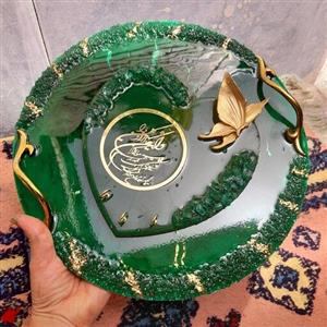 سینی رزینی طرح مرمر