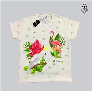 تیشرت طرح فلامینگو