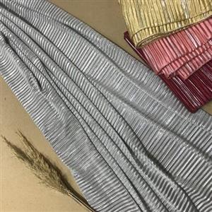 شال پلیسه دو رو شاین و مات در 4رنگبندی جذاب