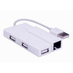 تبدیل USB 2.0 به کارت شبکه و هاب 3 پورت فرانت