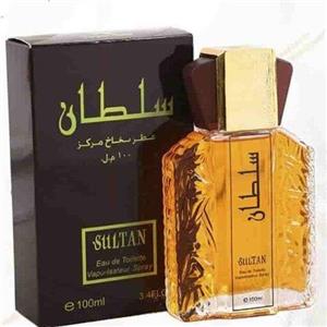 عطر سلطان گرید ممتاز وزن 10 میل شیشه اسپری سر طلایی