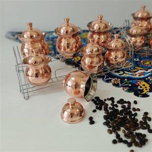پاسماوری (جاادویه) هفت تایی مسی زنجان نانو رنگ ثابت